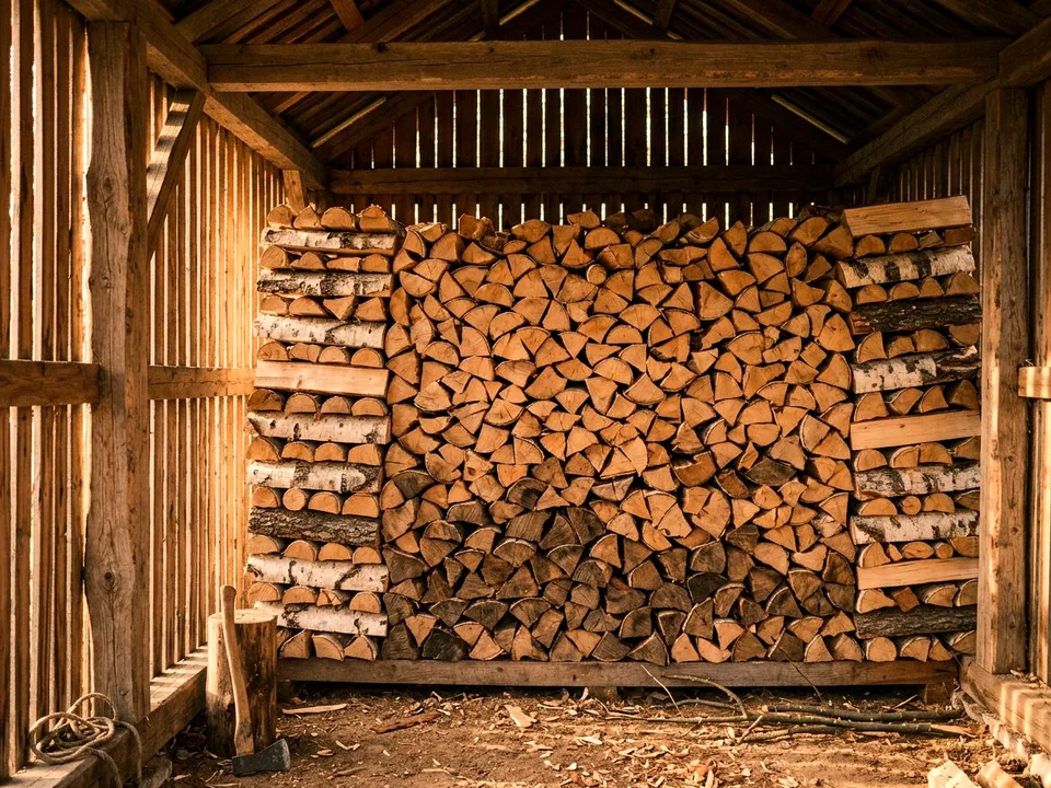 Круговая поленница holzhausen, Чёрное, проспект Лесная, 23